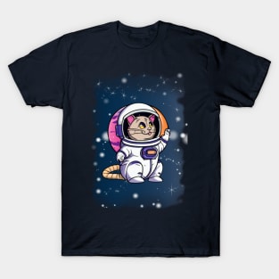 Astronaut Cat T-Shirt